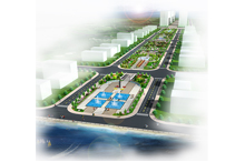 長興島中軸廣場園林