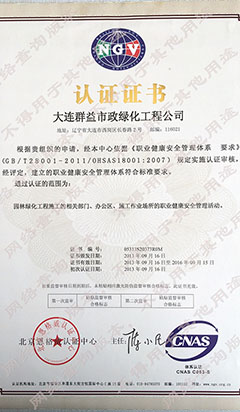 職業健康安全管理體系